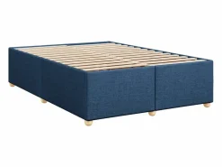 Clicnbuy Base De Cama De Láminas|Somier - 160X200Cm|Cama box spring con colchón tela 160x200 cm