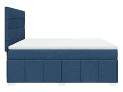 Cama box spring con colchón tela 180x200 cm^Clicnbuy Online