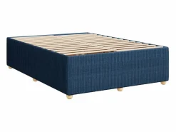 Clicnbuy Base De Cama De Láminas|Somier - 160X200Cm|Cama box spring con colchón tela 160x200 cm