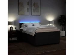 Cama box spring con colchón tela 160x200 cm^Clicnbuy Clearance
