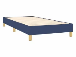 Clicnbuy Somier Tapizado|Somier - 90X190Cm|Cama box spring con colchón tela 90x190 cm