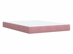 Clicnbuy Base De Cama De Láminas|Cama box spring con colchón terciopelo 160x200 cm