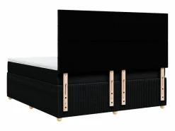 Clicnbuy Somier - 180X200Cm|Cama box spring con colchón tela 180x200 cm