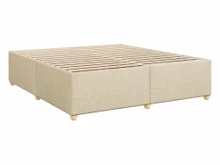 Clicnbuy Base De Cama De Láminas|Cama box spring con colchón tela color 180x200 cm