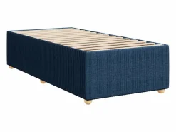 Cama box spring con colchón tela 90x190 cm^Clicnbuy