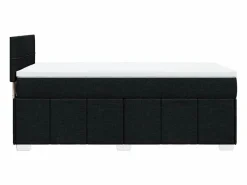Cama box spring con colchón tela 90x190 cm^Clicnbuy New