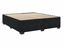 Clicnbuy Somier - 180X200Cm|Cama box spring con colchón terciopelo 180x200 cm