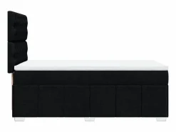 Cama box spring con colchón tela 90x190 cm^Clicnbuy New