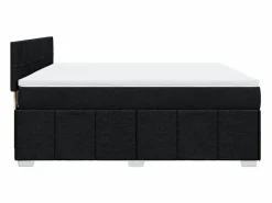 Clicnbuy Somier - 180X200Cm|Cama box spring con colchón tela 180x200 cm