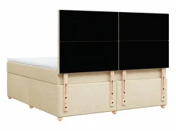 Cama box spring con colchón tela color 180x200 cm^Clicnbuy Sale