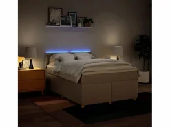 Cama box spring con colchón tela color 160x200 cm^Clicnbuy Hot