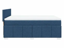 Cama box spring con colchón tela 160x200 cm^Clicnbuy Best