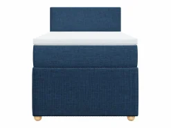 Clicnbuy Base De Cama De Láminas|Somier - 90X190Cm|Cama box spring con colchón tela 90x190 cm