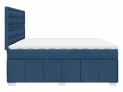 Clicnbuy Base De Cama De Láminas|Cama box spring con colchón tela 200x200 cm