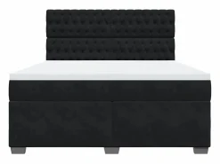 Clicnbuy Somier - 180X200Cm|Cama box spring con colchón terciopelo 180x200 cm