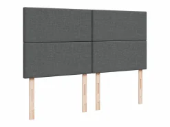Clicnbuy Base De Cama De Láminas|Somier - 180X200Cm|Cama box spring con colchón tela oscuro 180x200 cm