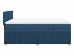 Cama box spring con colchón tela 160x200 cm^Clicnbuy Best
