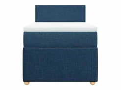 Cama box spring con colchón tela 90x190 cm^Clicnbuy Clearance