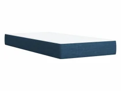 Cama box spring con colchón tela 90x190 cm^Clicnbuy Clearance