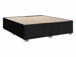 Clicnbuy Somier - 180X200Cm|Cama box spring con colchón tela 180x200 cm