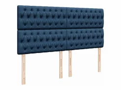 Clicnbuy Base De Cama De Láminas|Cama box spring con colchón tela 200x200 cm