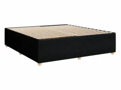 Cama box spring con colchón tela 180x200 cm^Clicnbuy Sale