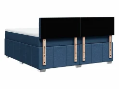 Cama box spring con colchón tela 180x200 cm^Clicnbuy Online