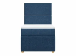Clicnbuy Base De Cama De Láminas|Cama box spring con colchón tela 90x190 cm