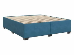 Clicnbuy Somier - 180X200Cm|Cama box spring con colchón terciopelo 180x200 cm