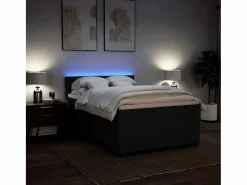 Clicnbuy Base De Cama De Láminas|Cama box spring con colchón tela 160x200 cm