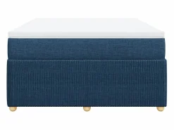 Cama box spring con colchón tela 160x200 cm^Clicnbuy Hot