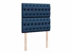 Cama box spring con colchón tela 90x190 cm^Clicnbuy Online
