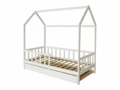 Habitat et jardin Cama Montessori|Cama cabaña infantil "Paloma" con cajón - 90 x 190 cm -