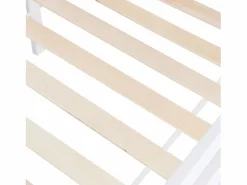 Cama cabina 90 x 200 cm con escalera y cajones - madera maciza -^Merax Best