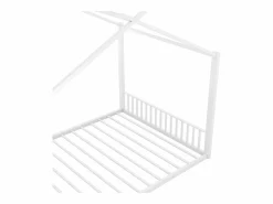 ModernLuxe Cama cabina 140x200 cm - estructura de hierro - Blanco Sale
