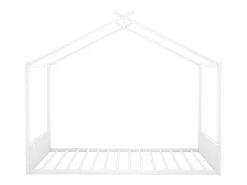 ModernLuxe Cama cabina 140x200 cm - estructura de hierro - Blanco Sale