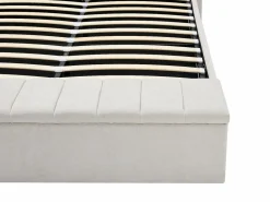 Cama canapé 180 x 200 cm con bancada en tela color - DOUINO^Vente-unique Best