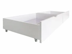 Cama Montessori|Cama casita con barandilla + 2 cajones madera 90x190cm