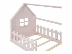 Cama casita infantil 90x200 cm con barrotes – (sin colchón)^Hauss Spole Discount