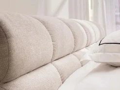 Cama con cajones 180 x 200 cm de tela color - FORVIK^Vente-unique Online