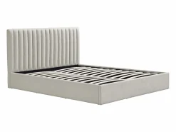 Vente-unique Cama Con Canapé|Cama Con Almacenaje|Cama con canapé 140 x 190 cm de tela - SARANELI