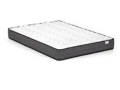 Vente-unique Cama Con Canapé|Cama con canapé 140 x 190 cm en tela color + colchón - VANARI