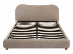 Cama con canapé king size 180 x 200 cm en tela color - VANARI^Vente-unique Outlet