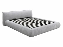 Cama con canapé king size 180 x 200 cm de tela color + colchón - MIRSIO^Vente-unique Hot