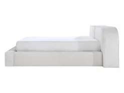 Maison Céphy Cama con canapé LIRABA 160 x 200 cm pana + colchón - Crema Online