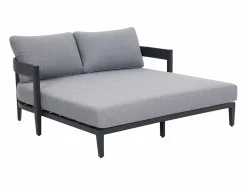 MYLIA Cama de jardín de aluminio - Antracita - NYDELO de Gris antracita Sale
