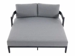 MYLIA Cama de jardín de aluminio - Antracita - NYDELO de Gris antracita Sale