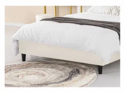 Concept-Usine Cama de terciopelo 160x200 CAMBRIDGE Beige Sale