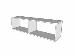 Cama doble plegable francesa Kentaro de 140 cm con sofá y mueble alto de fresno , azul claro^ITAMOBY Discount