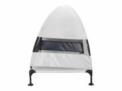 Clicnbuy Cama De Animales De Compañía|Cama Elevada para Perros Manual Gris plata 127 x 81 x 108 cm